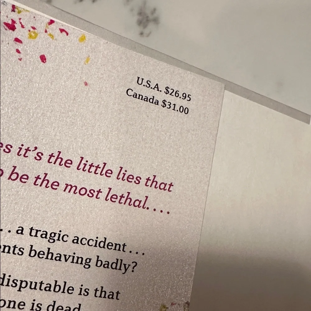 Big Little Lies Hardcover Book - Picture 2 of 5